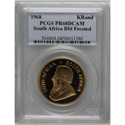 South Africa: Krugerrand 1968, PR68 DCAM PCGS, D