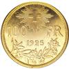 Image 2 : Switzerland: Confederation. Gold 100 Francs 1925