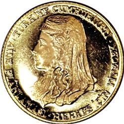 Turkey: Republic gold 1000 Lira 1978, KM922, nic