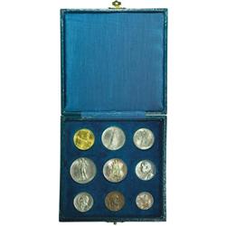 Vatican: Pius XI original mint set 1929 in box,