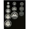 Image 1 : World Lots: Modern silver Proofs as follows: Cos