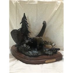 “Circle of Life” Anchor Bar Bronze by Donna Wilson