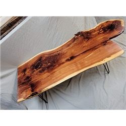 Rustic, Red Cedar Coffee Table