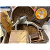 Image 1 : Coasters and other wood items, cheese tray ect