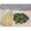 Image 1 : Marbles and bag