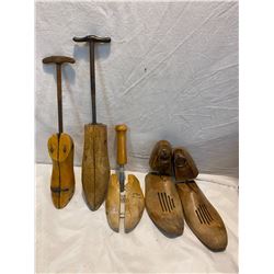 Shoe stretchers and moulds