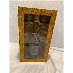 Bottles and boxes collectible empty