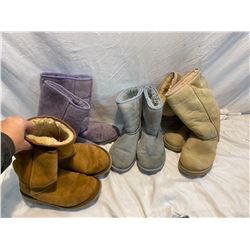 4 pair size 6 UGG boots