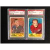 Image 1 : 1967 TOPPS GRADED HOCKEY CARD LOT (KURTENBACK, MacGREGOR)