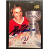 Image 1 : 2008-09 UD MONTREAL CANADIEN CENTENNIAL #196 GUY LAFLEUR SIGNED