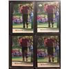 Image 1 : 2001 Upper Deck Golf TIGER WOODS #1 RC (X 4)