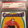 Image 2 : KEN DRYDEN 1971/72 ROOKIE CARD PSA GRADE 8(OC)