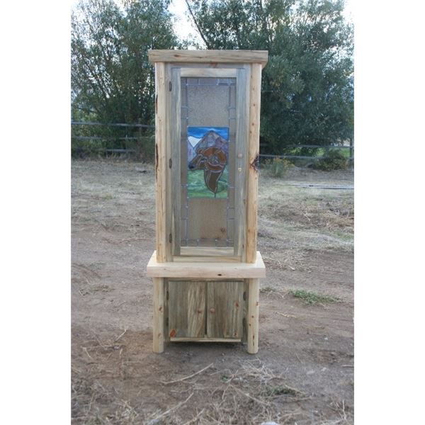 Hand Made Pine Gun Cabinet