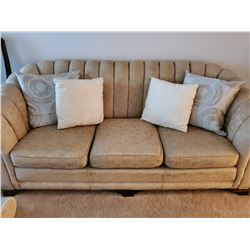 Beige Vintage Couch