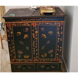 Hand Painted Cabinet