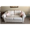 Image 1 : White Loveseat
