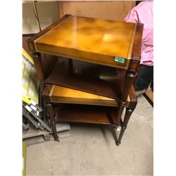 Vintage Rolling Side Tables