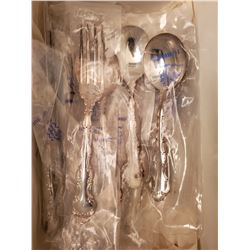 Birks regency silver plate set