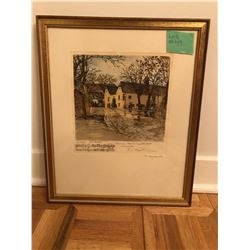 Beethoven Sonata (Les Adieux) Galerie Otto Wien (Framed) Print 10/18 Artist Illegible