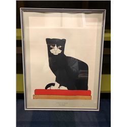 Art of Cat, B. Van Der Leck (1876-1958) de Kat – the cat, 1914