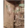 Image 1 : Set of 8 Engraved Wineglasses