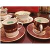 Image 2 : Misc. Bone China Tea Cups & Saucers - 2 Matching  & all have Saucers