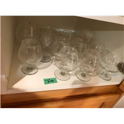 12 Miscellaneous Glass Tumblers