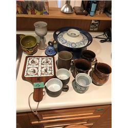Miscellaneous Stoneware Dishes