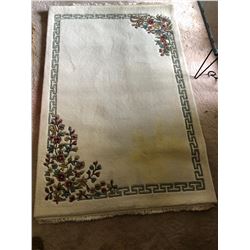 1 Rug 73"L x 48"W (Slightly Discoloured in 1 corner)