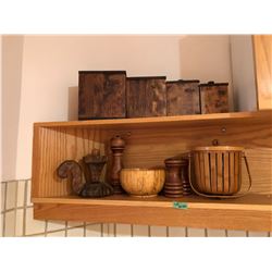 Miscellaneous Wood Dishware