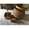 Image 1 : Wicker Baskets & Trinket Box