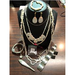 Miscellaneous Pearls & Sterling Silver Jewellery
