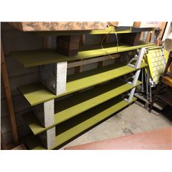 Cyder Block & Wood Shelves (2 Units )