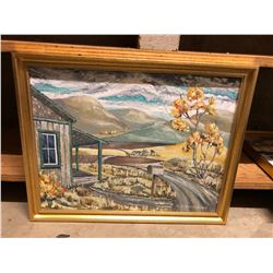 4 E.D. Henderson Canvas Paintings