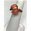 Image 2 : One Ladies Coral and Diamond Ring