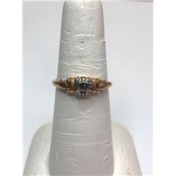 One Gold Ring (missing main stone)