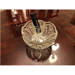 Decorative Glass Bowl and Glass Goblet