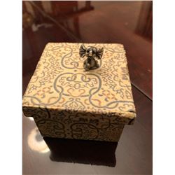 Miniature Pewter Elephant