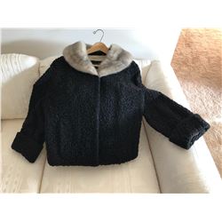 Vintage Jacket with fur Collar