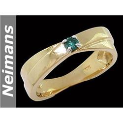 Victorian 4.00 ct Yellow Sapphire & VS Diamond Ring 14k