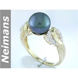 1.00 ct Certified Purple Spinel & Diamond Ring