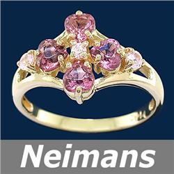 Certified 5.25 ct Aquamarine & VS Diamond Ring 14k Gold