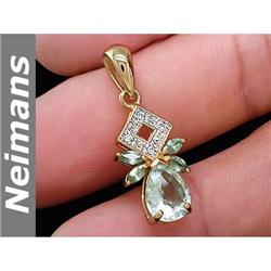 4.25ct Gem Certified Sapphire Earrings 14K Gold