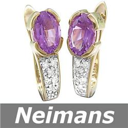 Vintage Certified 2.00 ct Aquamarine & Diamond Ring 14k