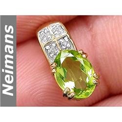 Fine Gem 6.00 ct Yellow Sapphire & VS Diamond Ring 14kt