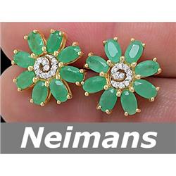 Rare 1.25 ct 3-Stone Black Diamond Anniversary Ring