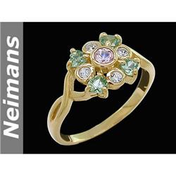 Vintage 6.25 ct Certified Ruby & Diamond Ring 14kt Gold