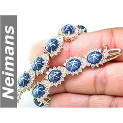 Certified 1.50 ct Blue Diamond Cocktail Ring 14kt Gold