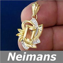 Certified 1.00 ct Black & White Diamond Cocktail Ring