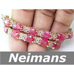 Antique 4.25 ct Yellow Sapphire & VS Diamond Ring 14kt